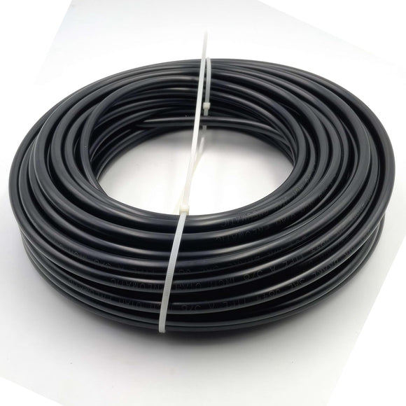 3/8 inch Nylon Black Air Line Tubing - 100 Feet, DOT Approved for Air Brake Systems