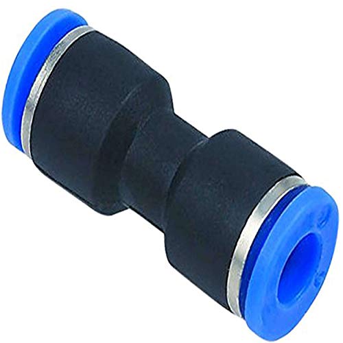 Push-To-Connect Air Line Tube Fittings 4mm or or 5/32 straight 10 pack