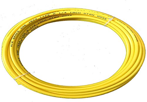 air line 1/4" Od 10 Meters SAEJ844 Air Brake Tubing Nylon Air Hose for Air Brake System Or Fluid Transfer DOT Approved Type A